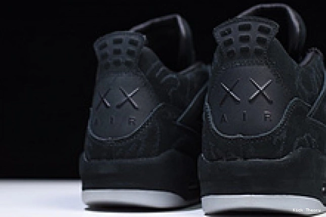 Kick Theory black Nike 930155 retro Air 4 kaws Jordan 001 0709
